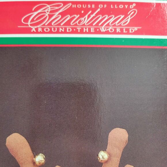 NIB Vintage House of Lloyd Oh' What a Deer 16" Baby Doll Ashley with Reindeer - Picture 6 of 8